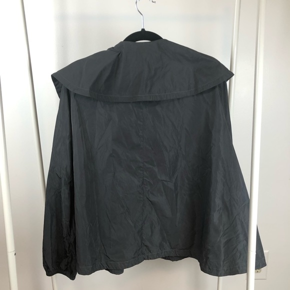 Planet by Lauren G Nickel Drawstring Jacket Black OS - Picture 7 of 17